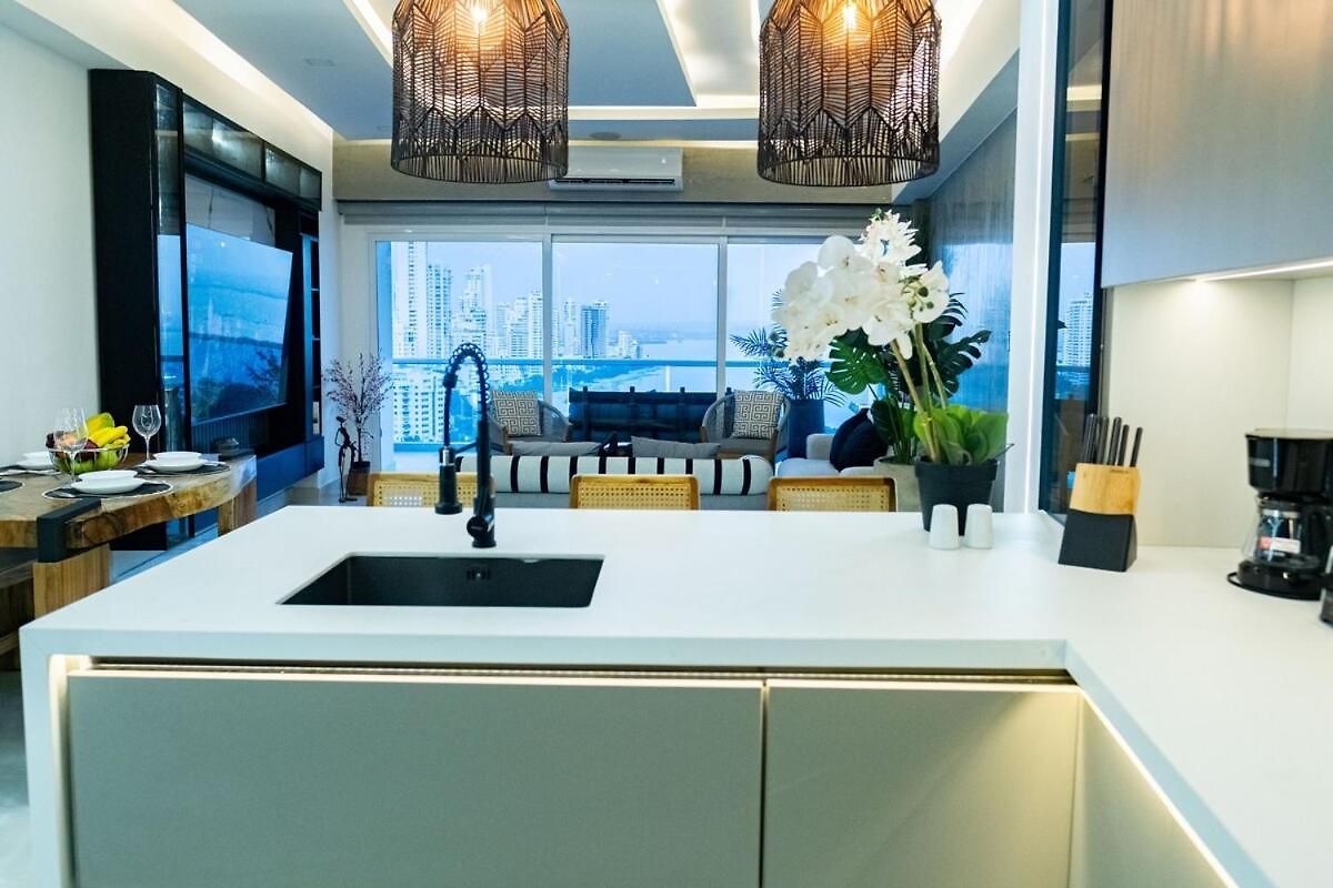 Luxury Bayview Jacuzzi Guestfriendly Apartamento Cartagena